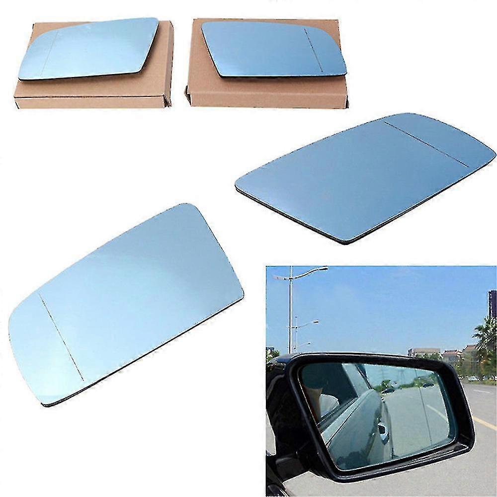 Driver Left Right Side Mirror Glass for Bmw E60 E61 E63 E64 525i 530i 535i Heated Ba