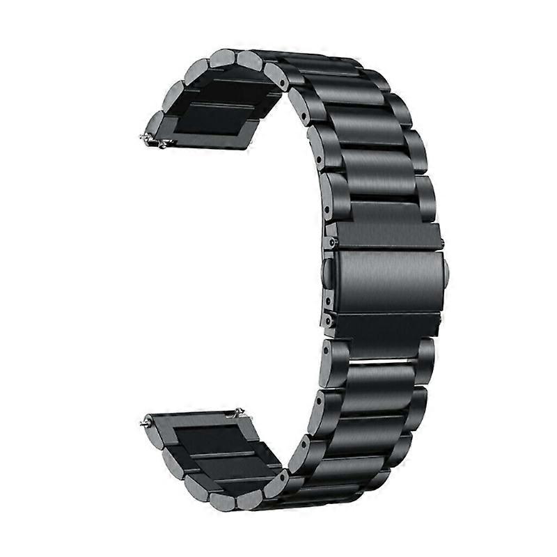 Replacement Strap For Oneplus Watch Strap One plus Smart Watch Double Snap Buckle Three Beads Solid Stainless Steel Stra