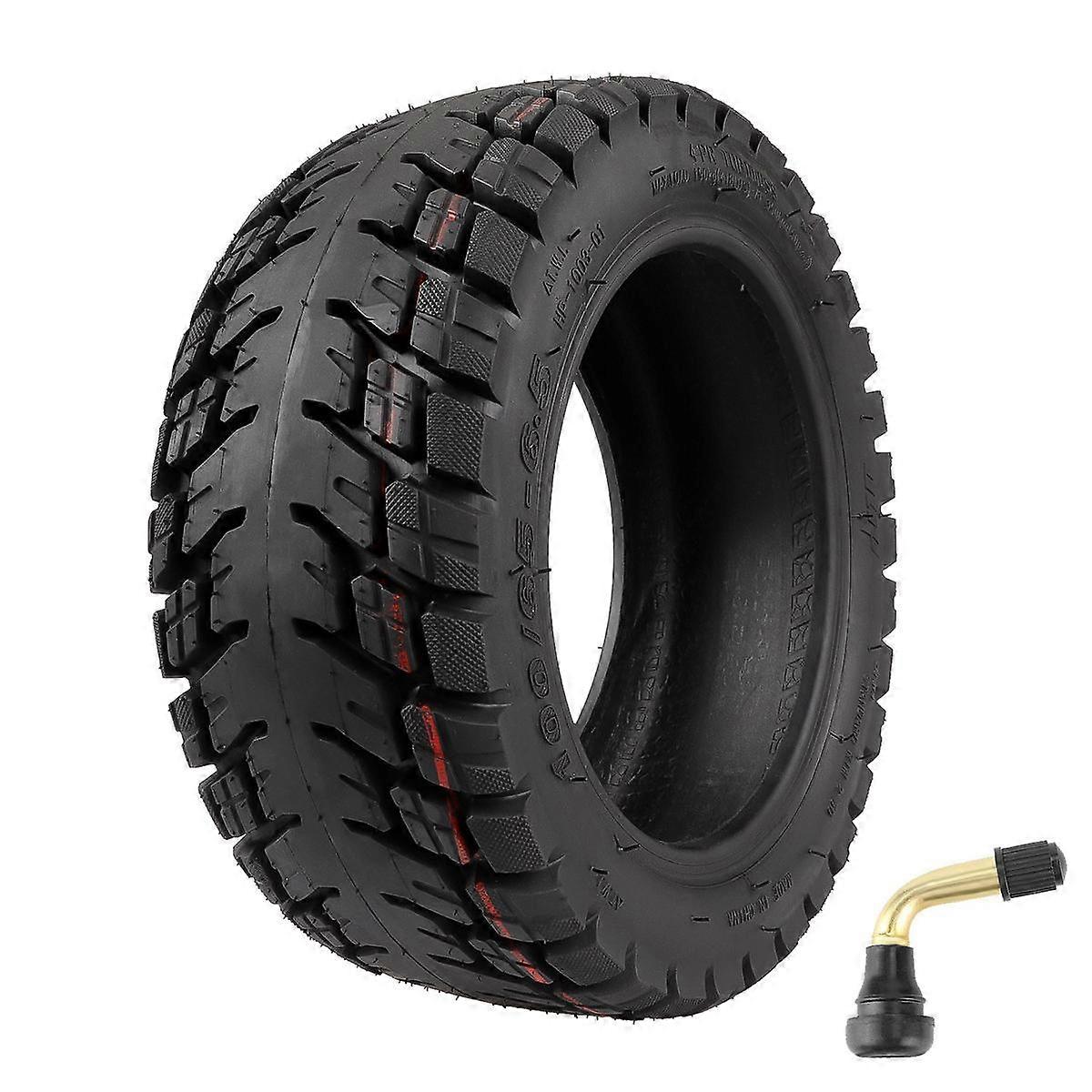 11 Zoll 100/65-6,5 Elektroroller-Vakuumradreifen 100/65-6,5 Tubeless-Reifen für verbreiterte Offroad-Reifen Schwarz