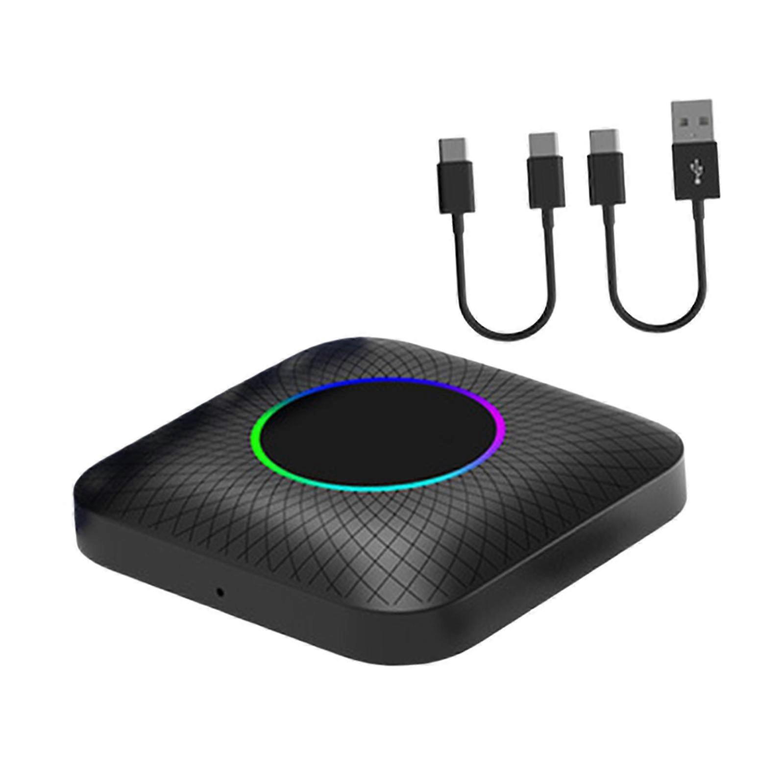 Wireless Carplay Box with Integrated Navigation Compact Carplay Auto Adapter