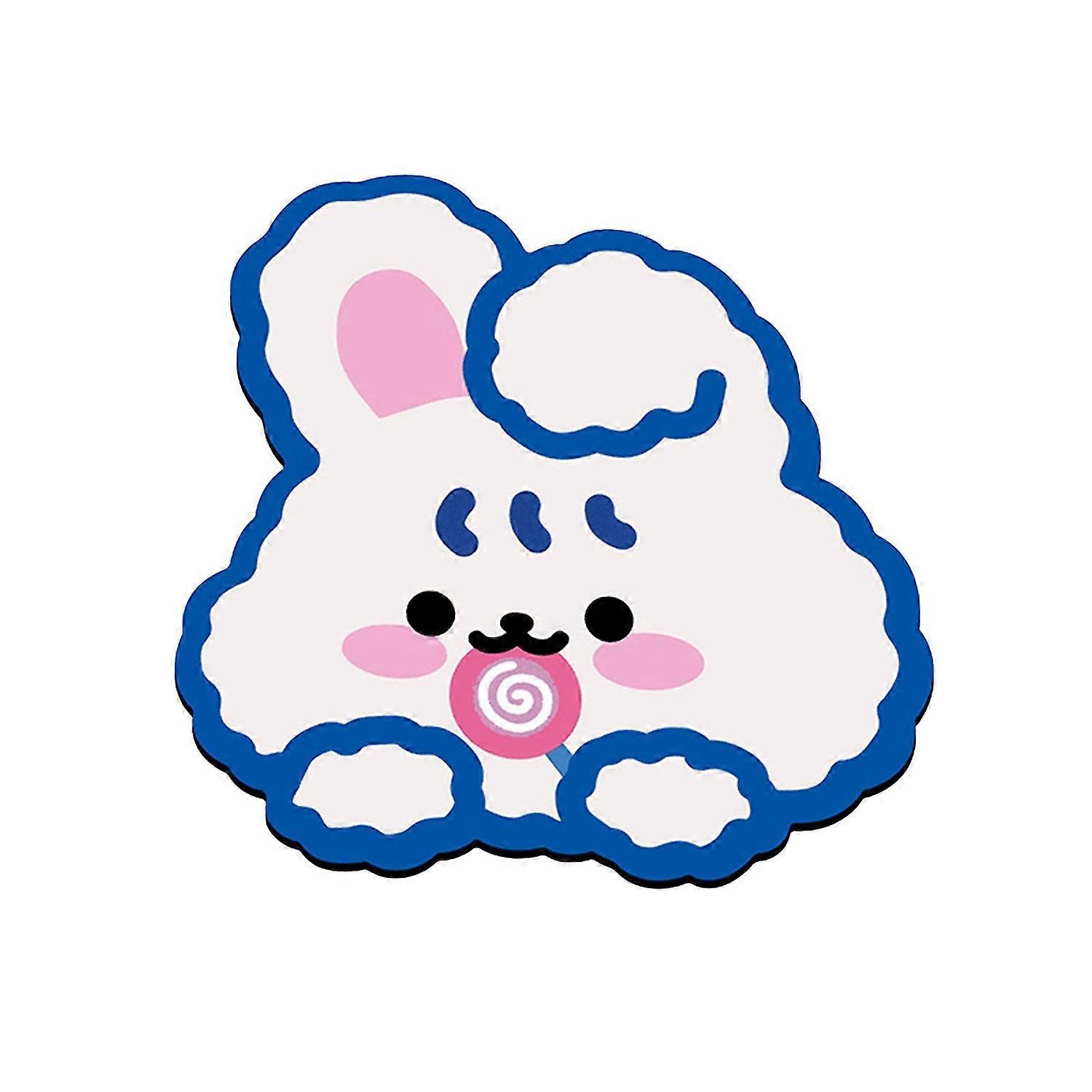 Pad Cute Anti-slip Colorful Cute Cartoon Rabbit Mouse Pad for Desk