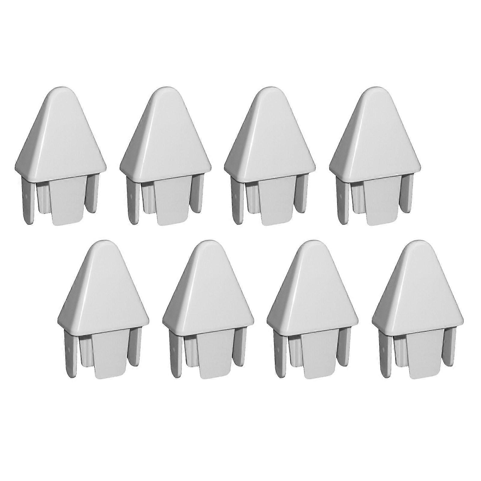8x tampas de cerca de estacas 3 polegadas x 0,88 polegadas tampas de estaca para corredores de jardim ao ar livre