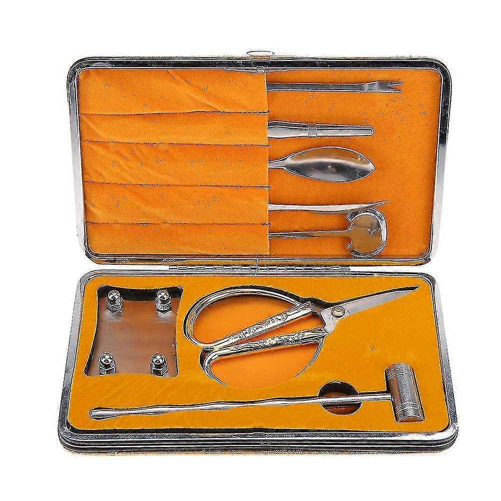 Cracker di aragosta, 8pcs Cracker di frutti di mare Aragosta Granchio Cracker Strumenti di artiglio di frutti di mare in acciaio inossidabile Set di strumenti di granchio regalo Cracker Cy
