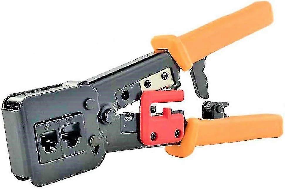 RJ45 crimping tool, 6P/8P network cable crimping tool for RJ11/RJ12 telephone and network cables