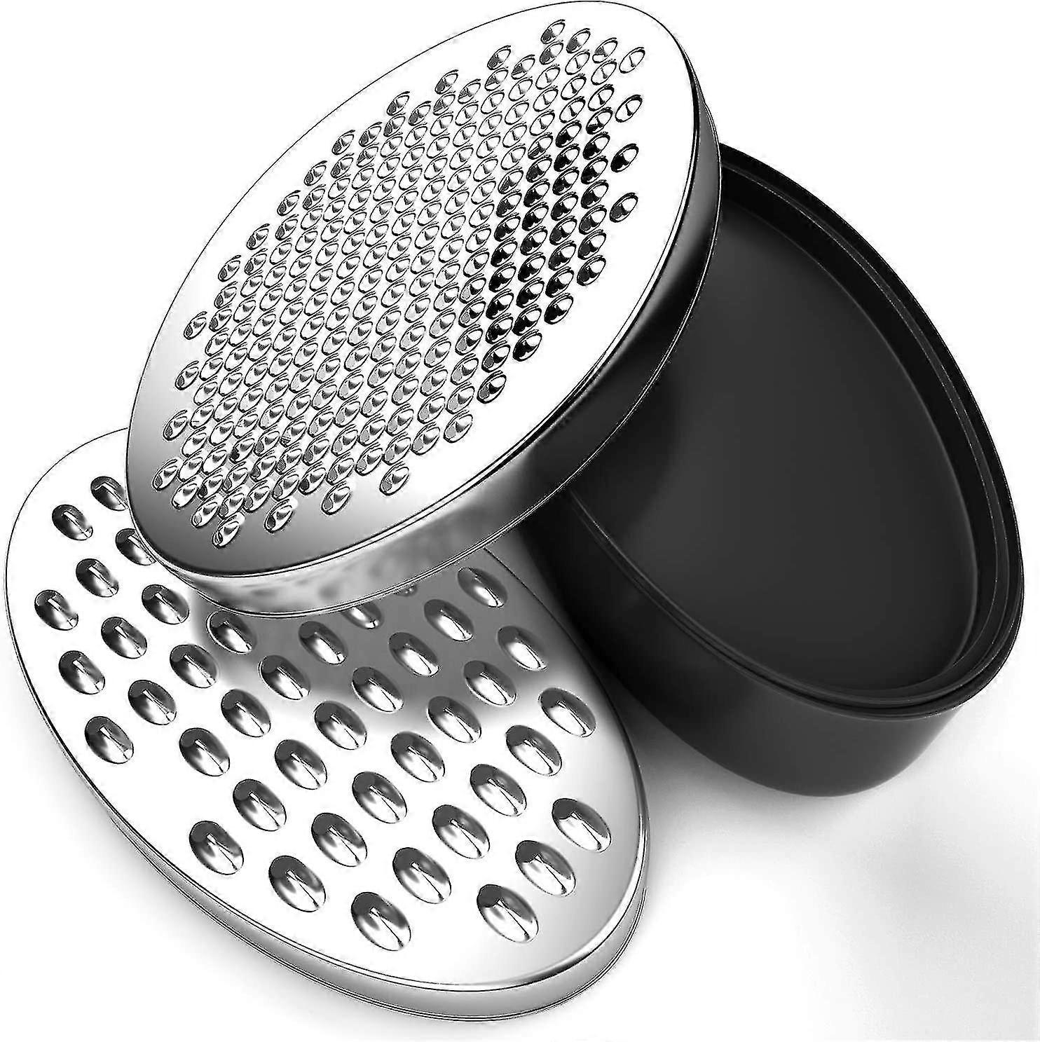 Double Sided Lunch Box Grater Cheese Grater With Storage Box