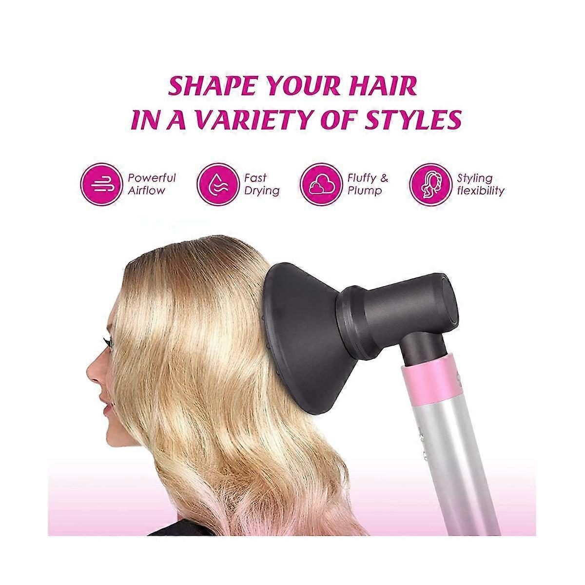 Diffuser+Adaptor+Professional Concentrator for Attachments for Curling Iron Converting To Hair Drye