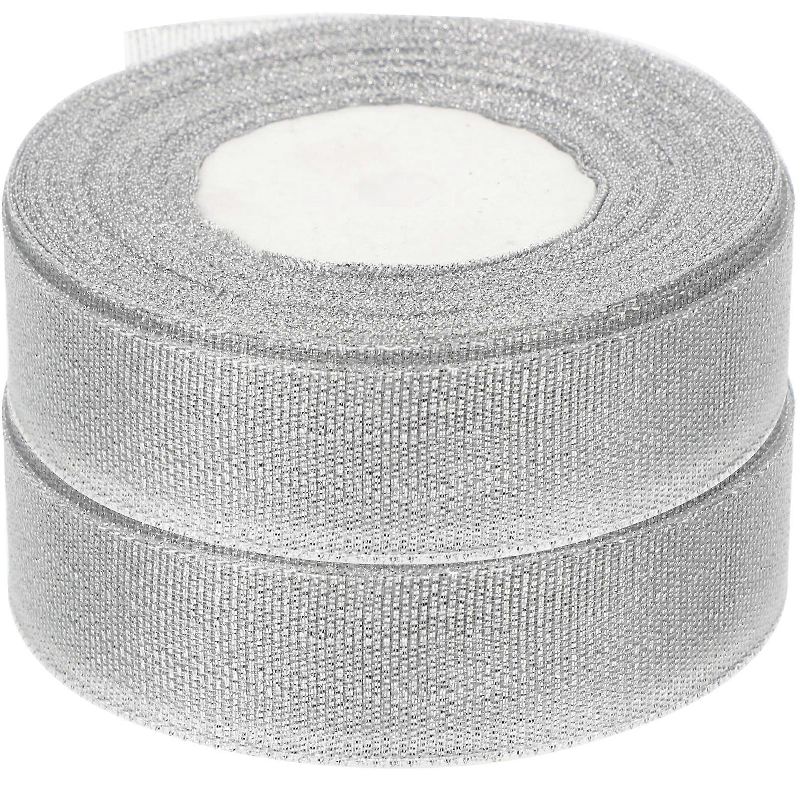 2 Rolls Festival Package Ribbon Convenient Gift Ribbon Multi-function Craft Ribbon