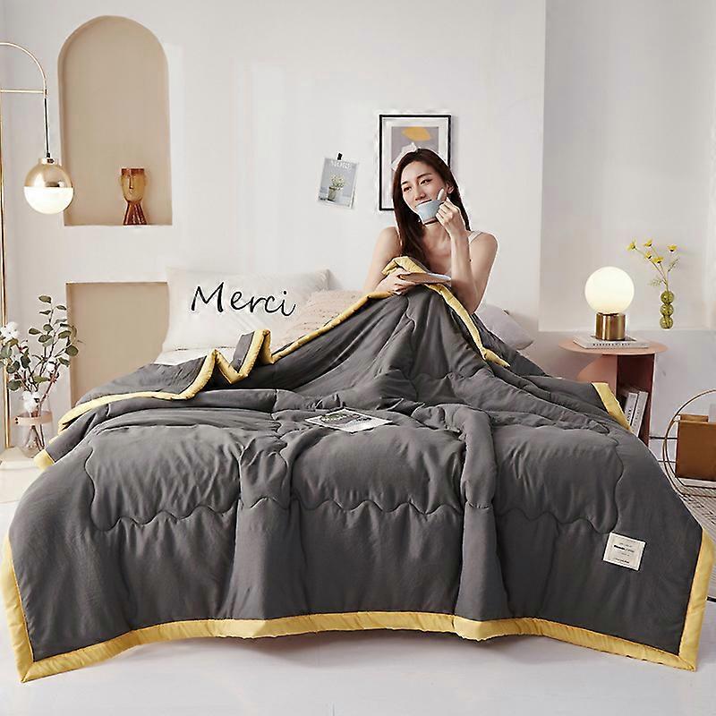 Colcha Fresca de Verão Colcha Colcha Acolchoada Colcha de Algodão Lavado Ar Condicionado Colcha de Verão Fresca Colcha de Verão