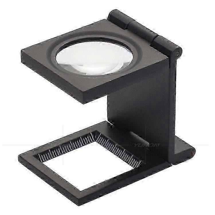 10x Magnifier Hands-free Foldable Reading Desktop Portable Magnifier Professional Square Magnifier