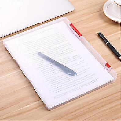 A4 Plastic Portable Document File Folder Transparent Documents Filing Storage Bag For Student Office Bussiness Supplies