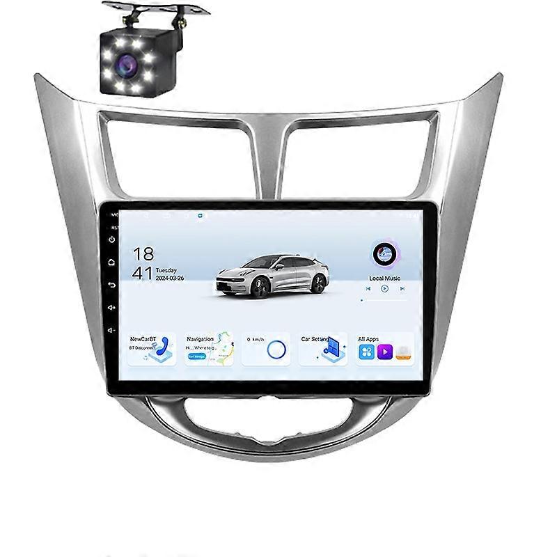 Car Multimedia For Hyundai Solaris Verna Accent 1 2010-2016 Video Radio Carplay Navigation Auto
