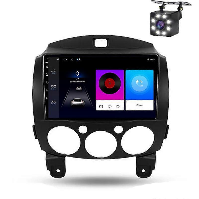Car Radio For Mazda 2 DE 2007 - 2014 Multimedia Player Carplay Navigation GPS