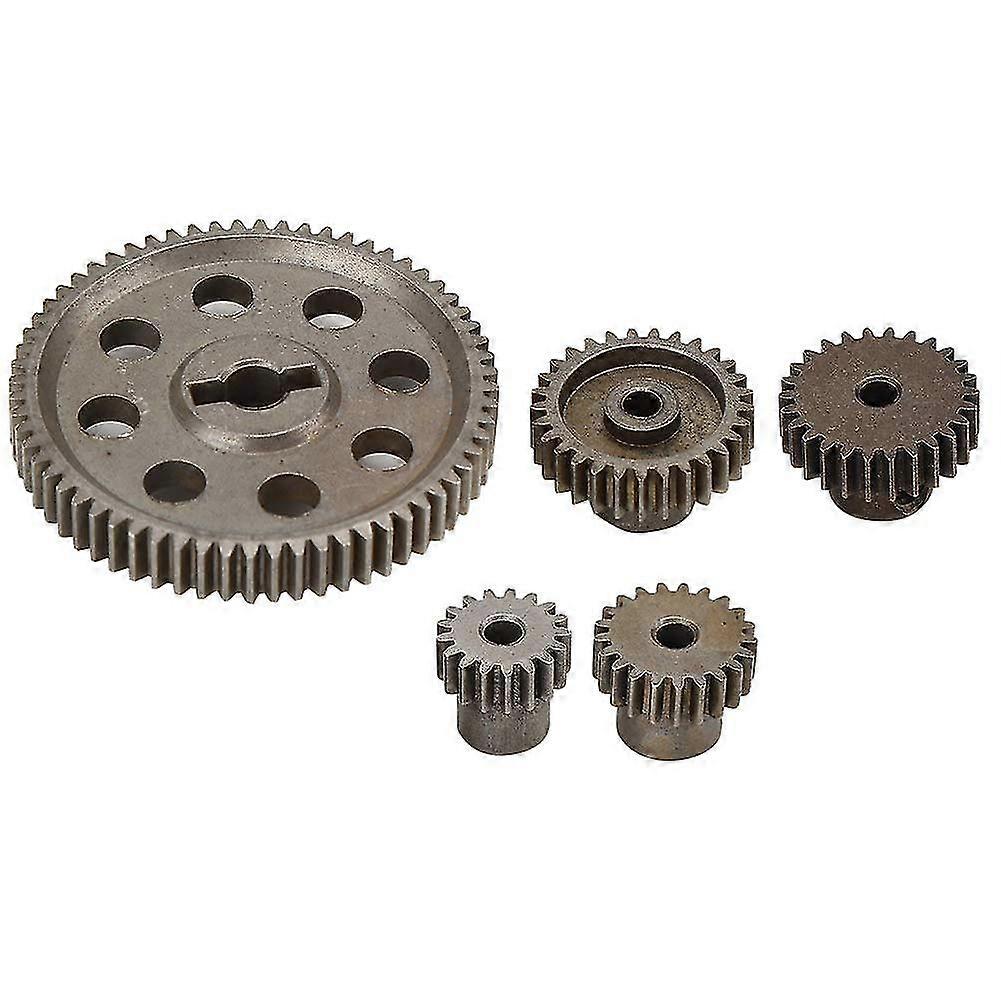 Rc Car Differential Main Metal Spur Gear 64t 17t 21t 26t 29t Motor Gear Upgrade Part For Gear Sets Of Hsp And Redcat 1/10 Rc Car