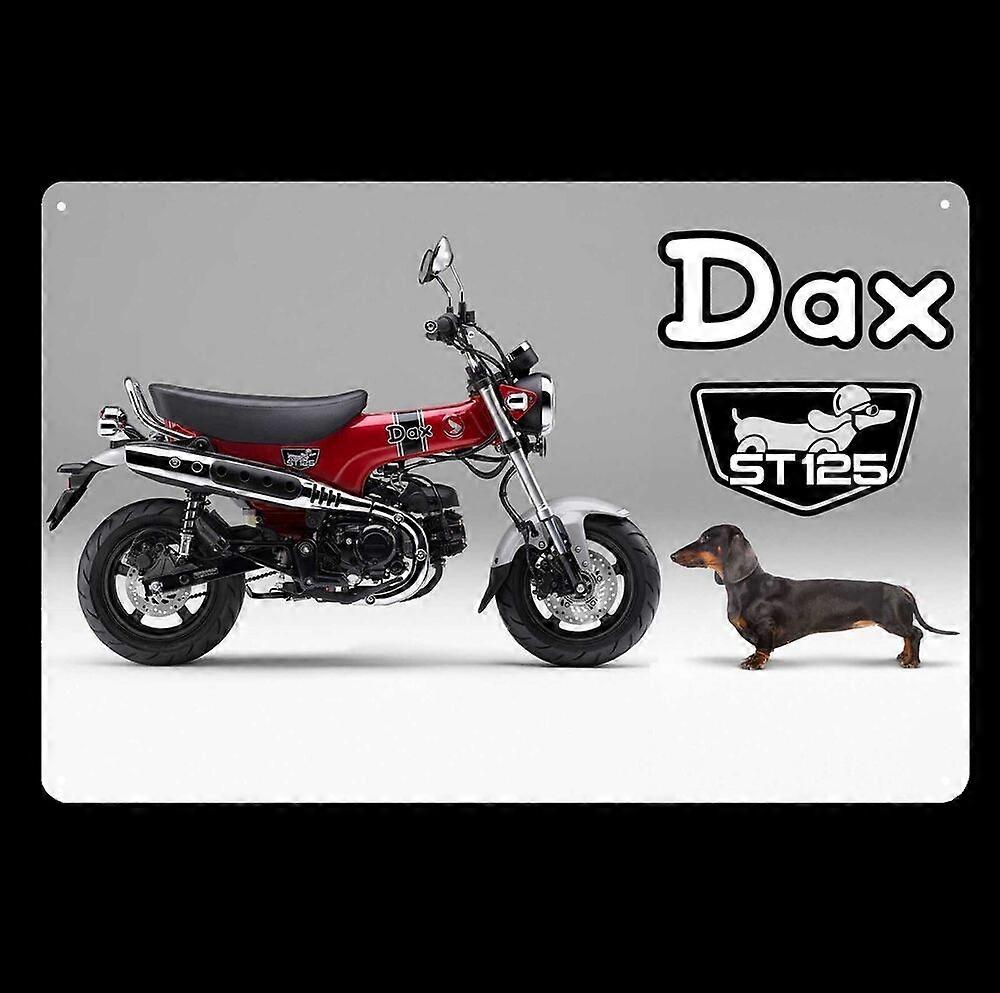 Honda Dax St125 Motorcycle Metal Poster Tin Sign (8x12 inch) BPA563