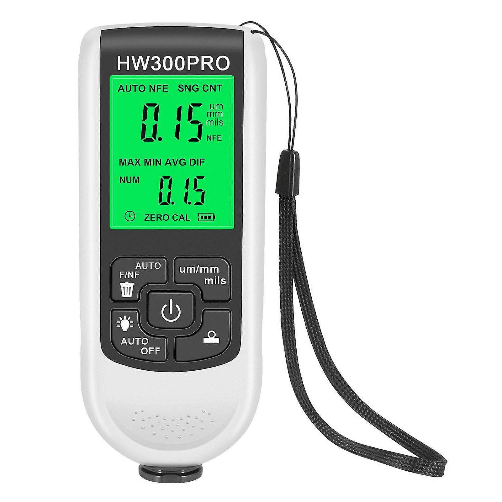 Coating Thickness Gauges with Digital Display Portable Paint Layer Thickness Meter for Manufacturing