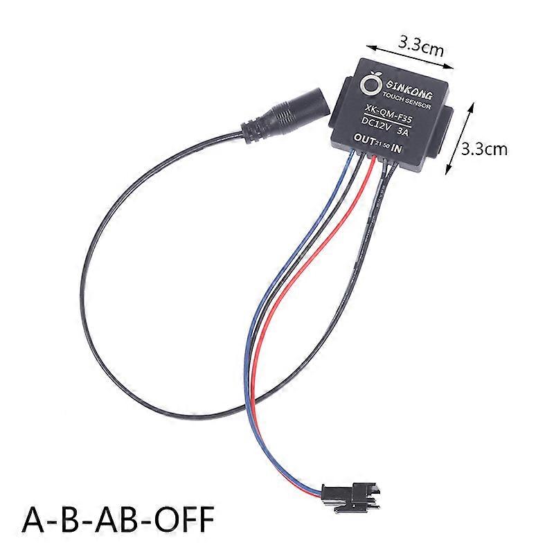 12V 3A DC Bathroom Mirror Switch Touch-Switch Sensor For Led Light Mirror Headlight