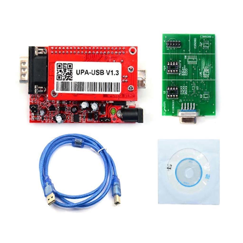 V1.3 UPA USB Chip Tunning Tool Programmer Main Unit Full Adapters with Functions