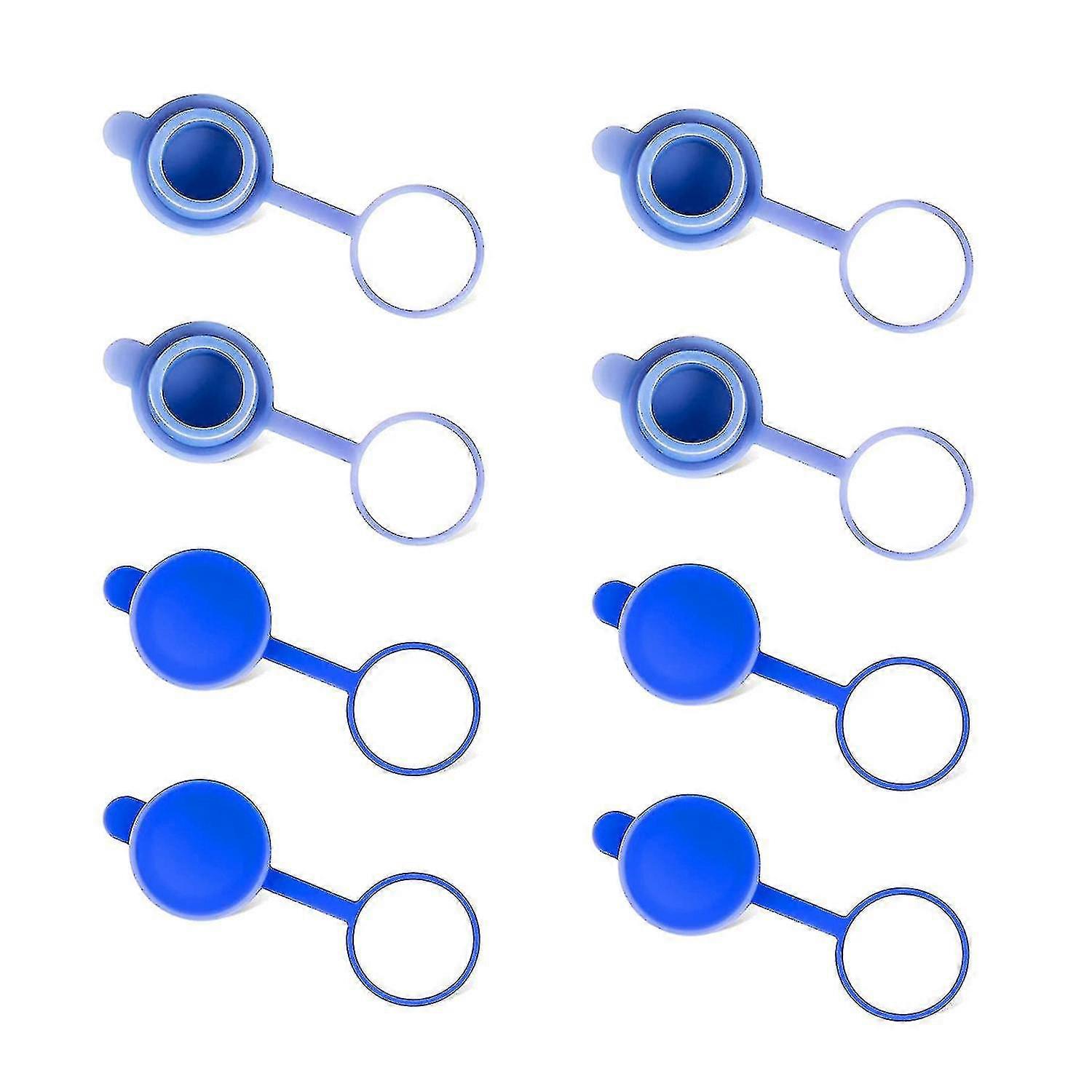 5-gallon Water Bottle/jug Caps Reusable -compatible With 55mm Bottles (pack Of 8)