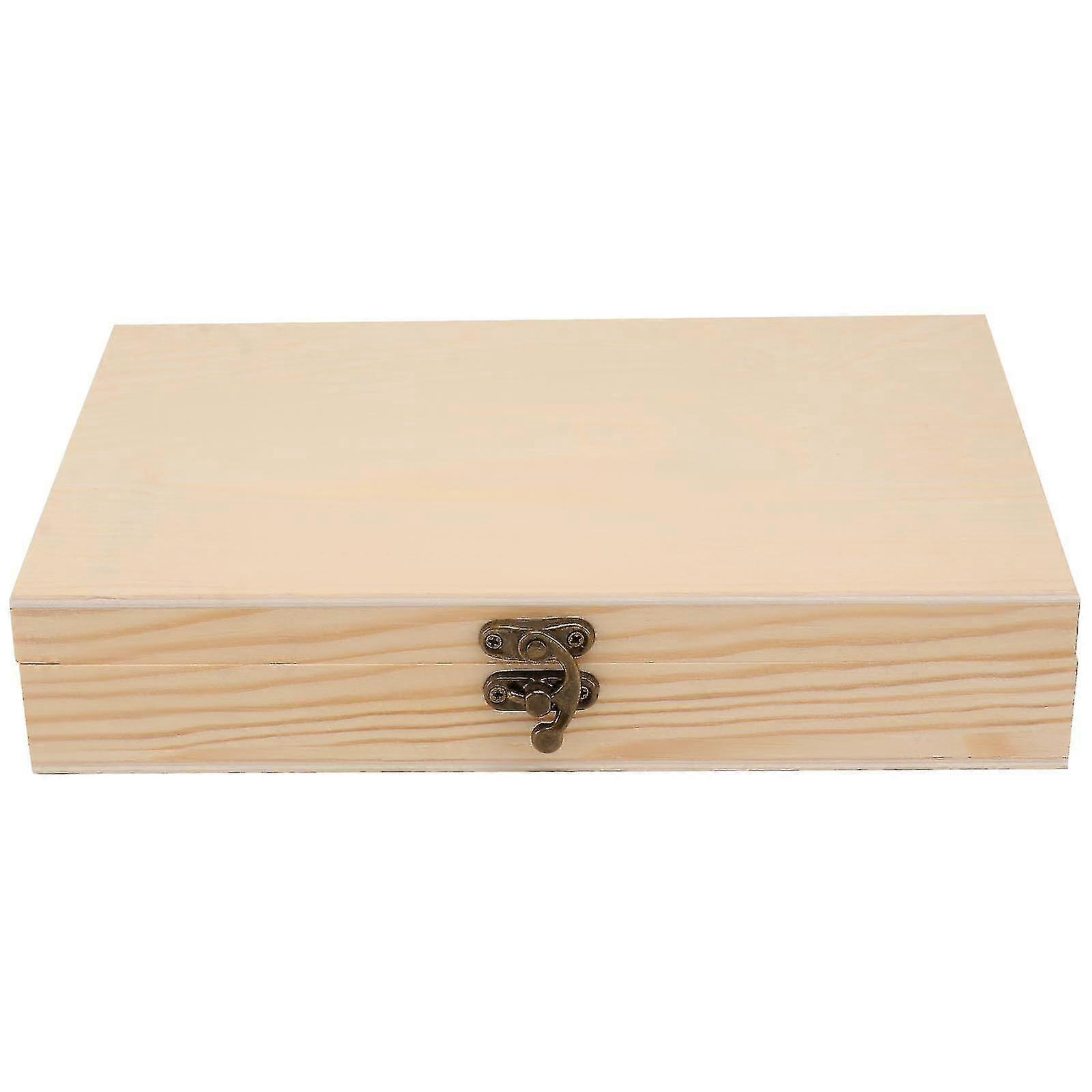 1pc Creative Storage Packing Wooden Cigar Box