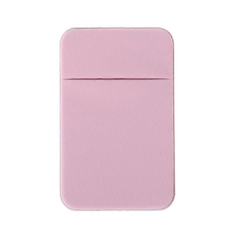 Mobile Phone Credit Card Wallet Holder Pocket Stick-On Adhesive Elastic Tool