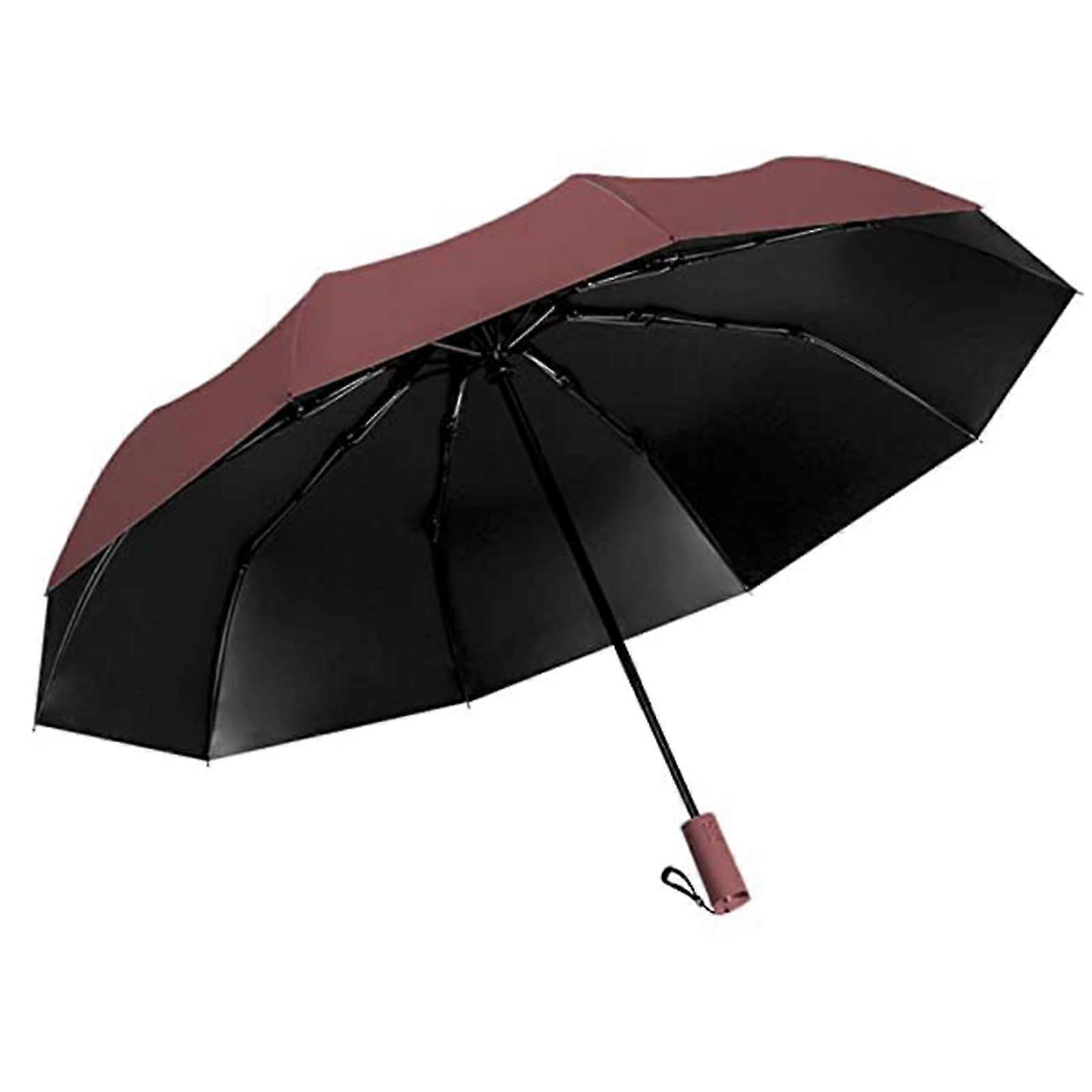 Stormproof Umbrella, Nylon Pocket Umbrella With Automatic Open-close Function