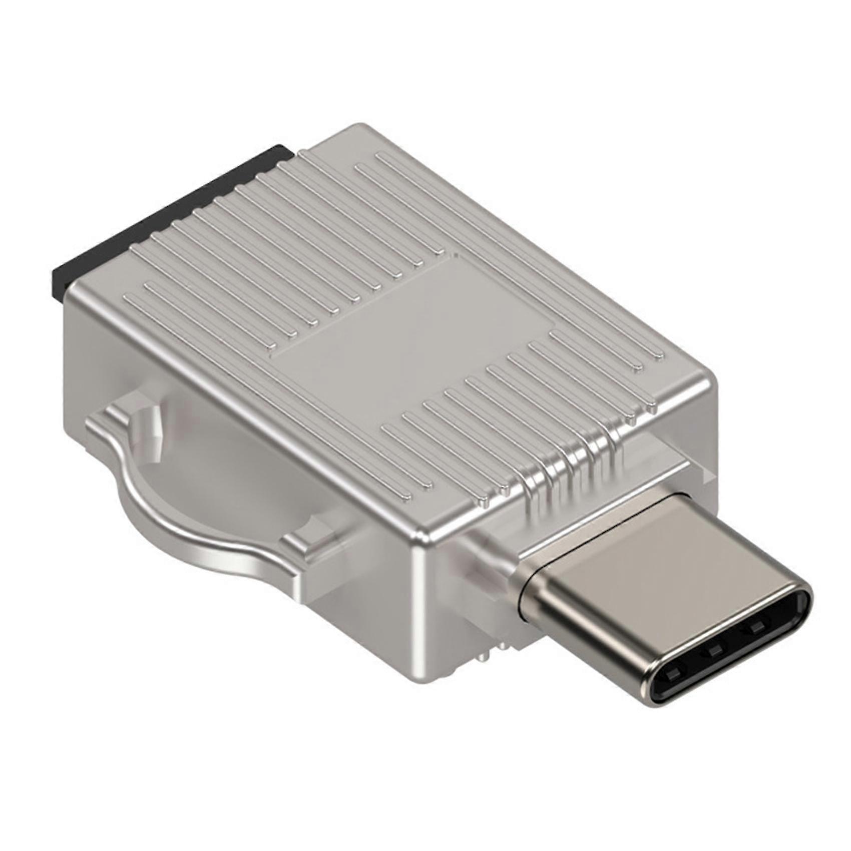 Type-c Mobile Card Reader Usb3.0 High Speed Read Tf Memory Card Otg Card Reader Adapter Portable Ca