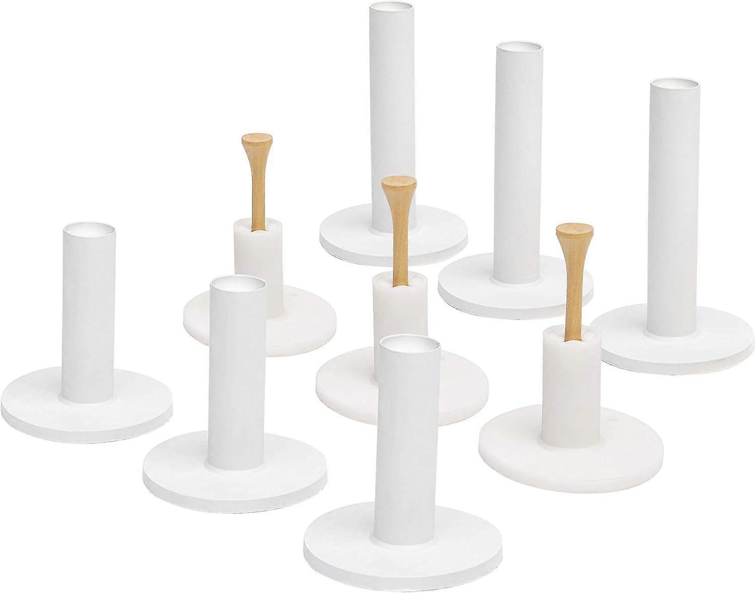 Rubber Golf Tees 9 Pack - 3X of 1.5", 2.25" and 3.5" Tees - Universal with Artificial Turf Golf Mats