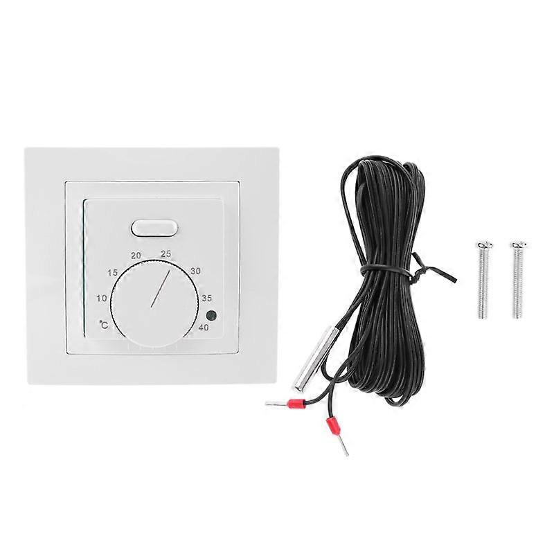 Manual Adjustable Temperature Controller 16A 220~240V Floor Heating Thermostat