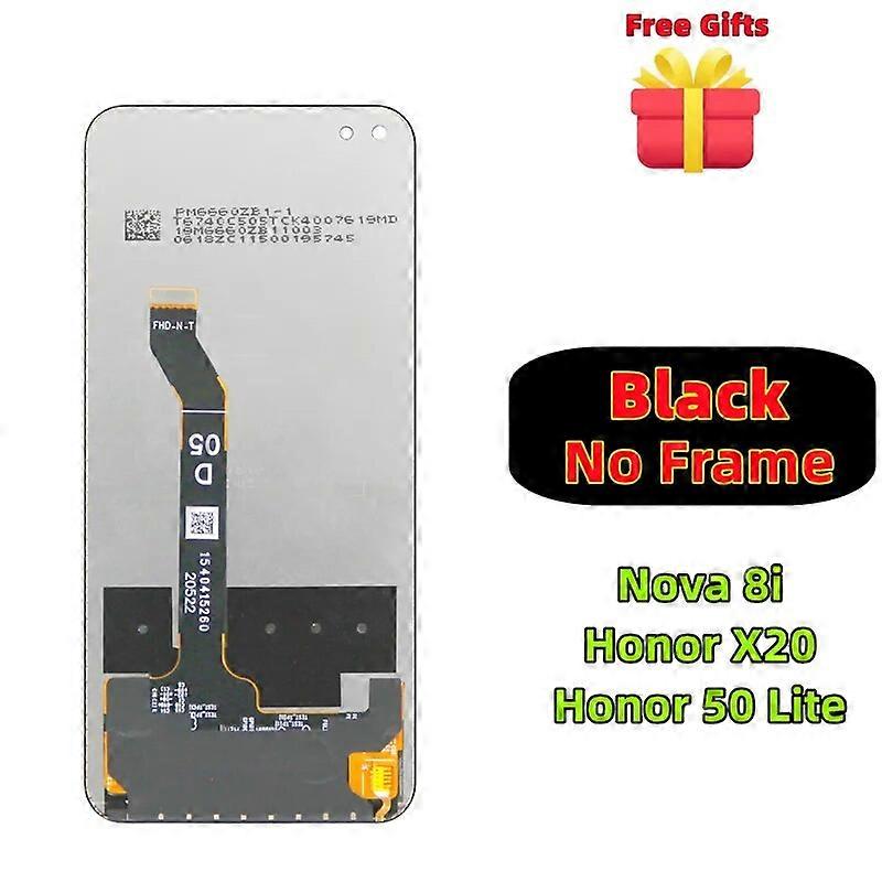 For Huawei Honor X20 50 Lite Nova 8i LCD With frame Mobile Phone Display Touch Screen Digitizer Assembly Replacement