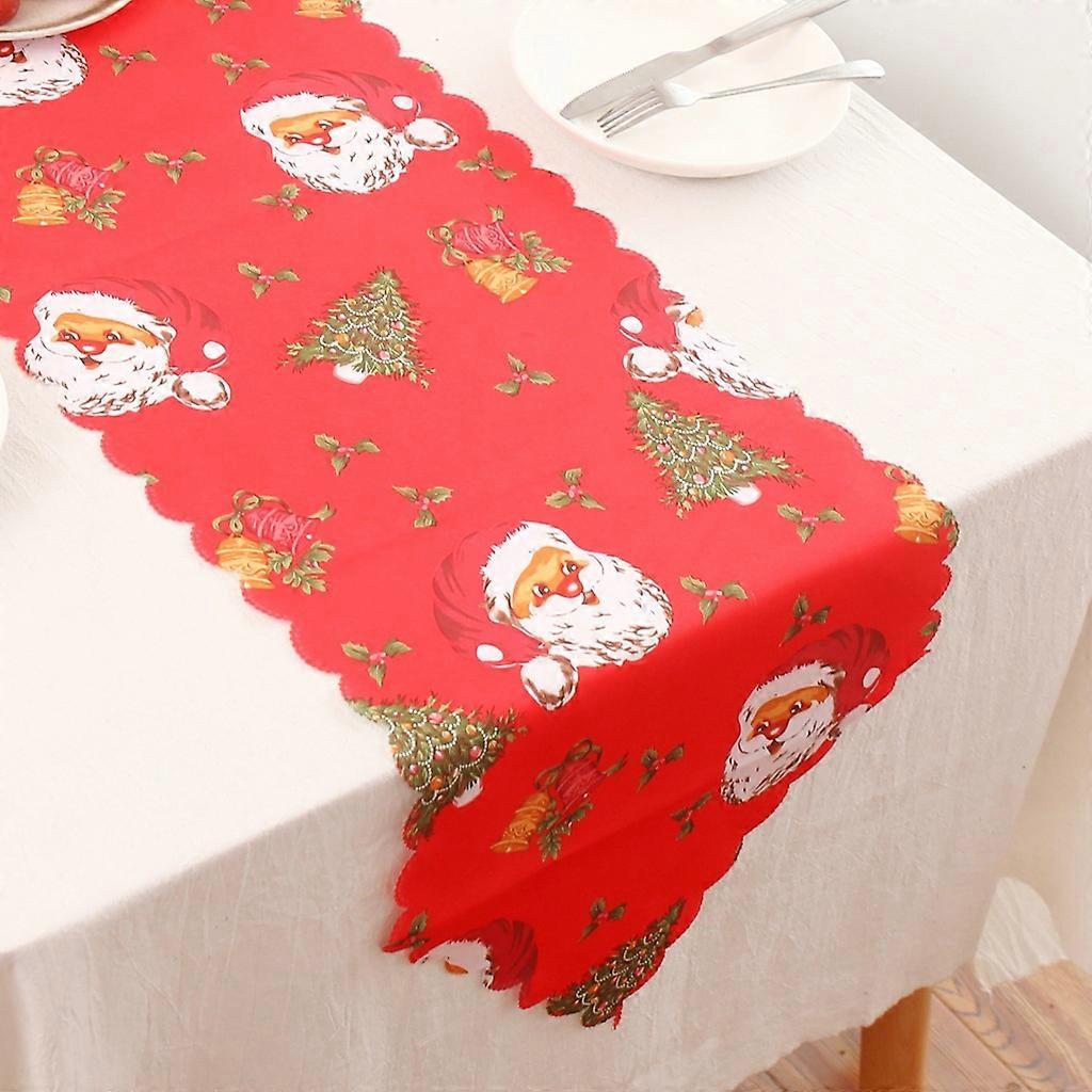 70*14 Inch Christmas Table Flag, Long