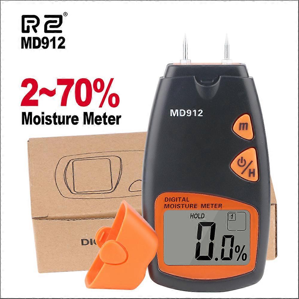 MD912 Portable Wood Moisture Meter Hygrometer Timber Tree Density Digital Electrical Tester Measuring Moisture tool