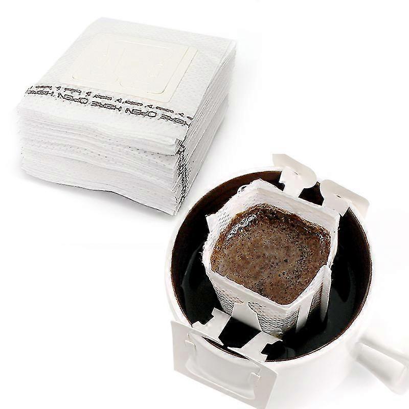 20-100 stks Koffie Filter Papieren Zakken Wegwerp Druppel Koffiezak Portafilter Hangend Oor Espresso Koffie Accessoires Theefilters/YY