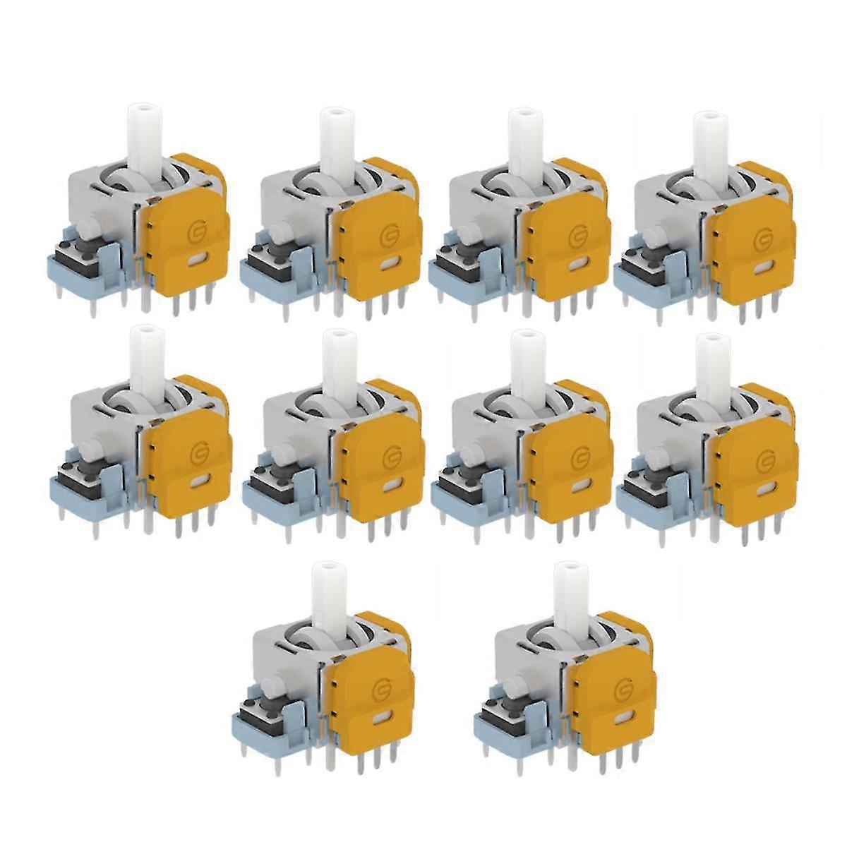 10pcs For Switch Pro Joysticks Hall Electromagnetic High Precision Adjustable Joysticks