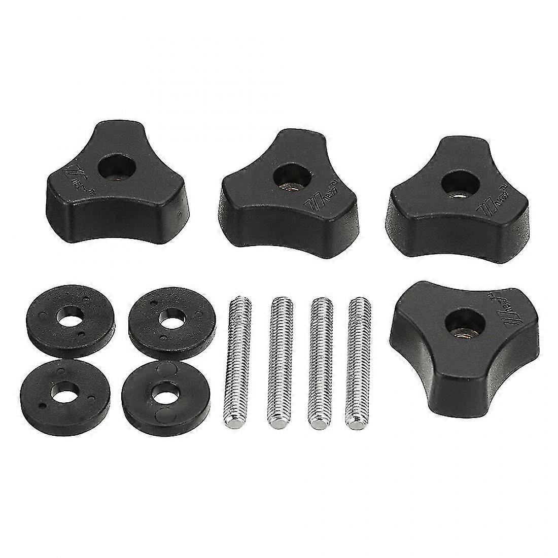 4pcs Woodworking Tool Accessory Quick Action Hold Down Clamp Handle Nut For T-slot T-tracks