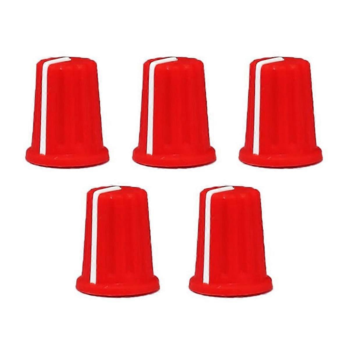 EQ Rotary Knob Replacement Equalizer Potentiometer Fader Knobs Push Rod Cap, Knob Cap-C