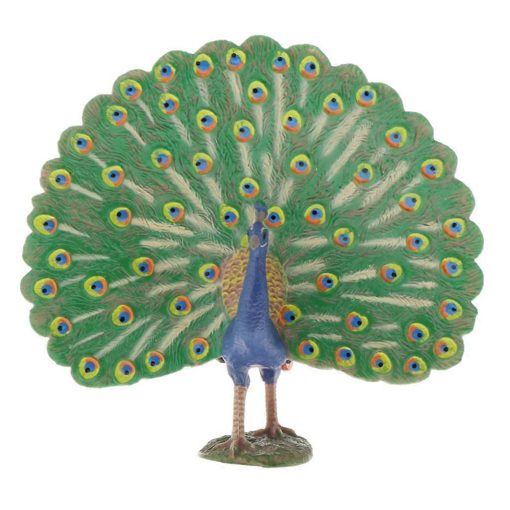 シミュレーション動物モデルキッズ教育玩具クジャクPL127-1434