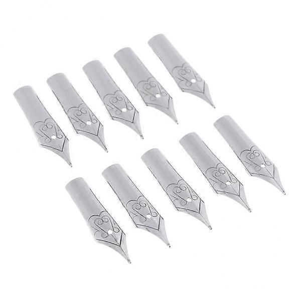 10x10 Pieces Pen Tips Replacement Nibs For Pens 2.5 x 0.5 cm Fountain Pens Nib