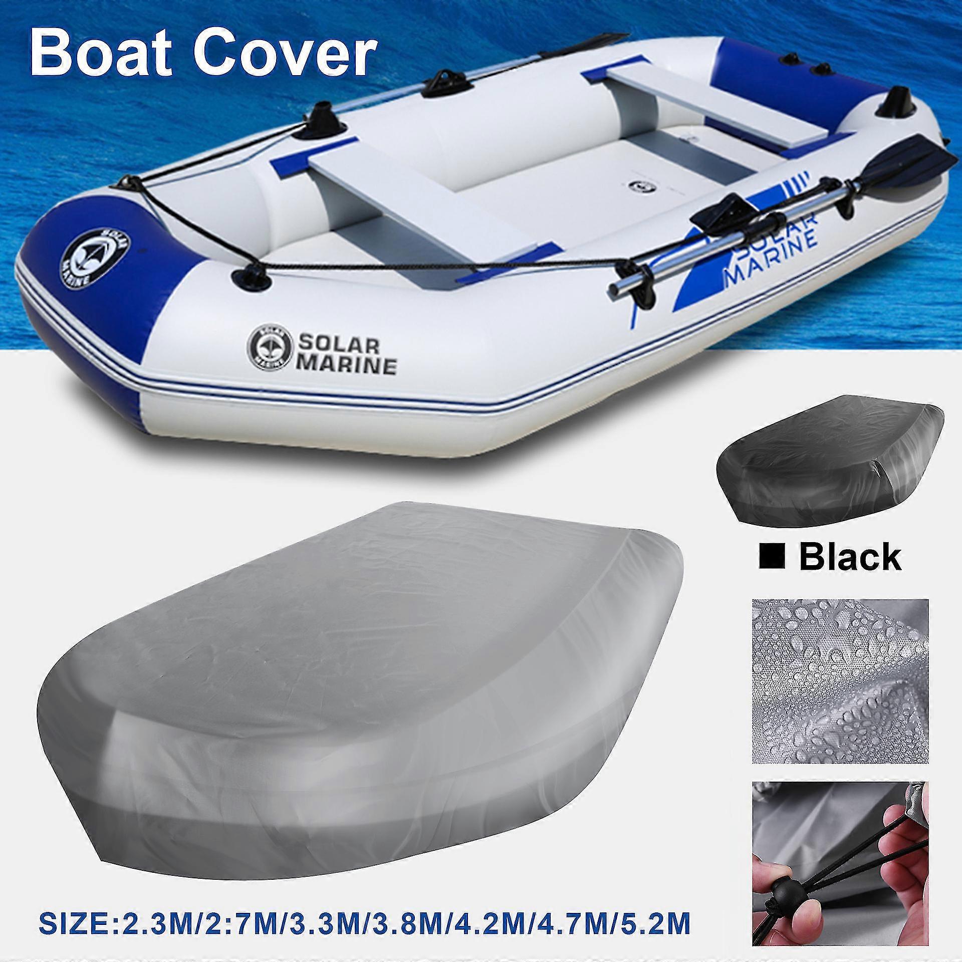 V Forma barco inflável capa impermeável Caiaque Capa Canoa Barco Impermeável Uv Resistente caiaque Tampa de pó