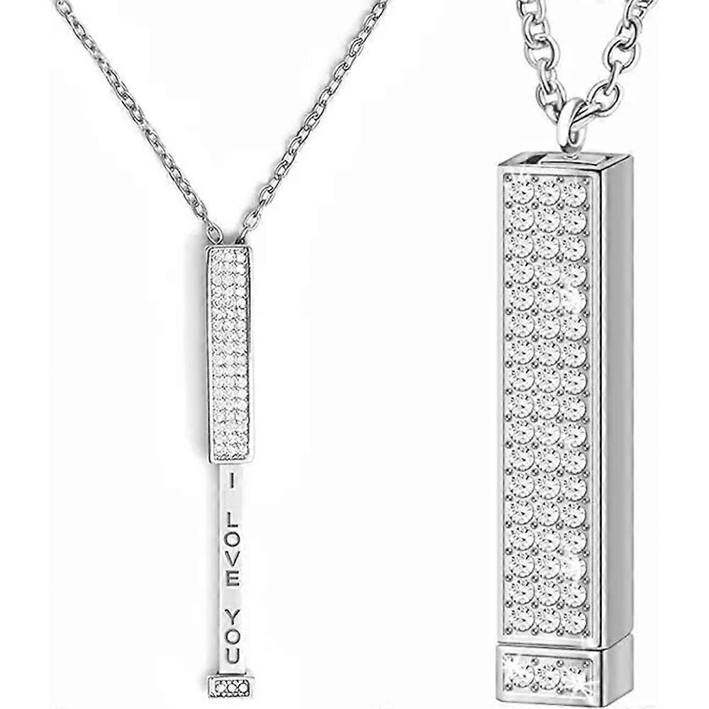 Je t’aime - Collier Message Caché, Collier Curseur Message Secret Caché