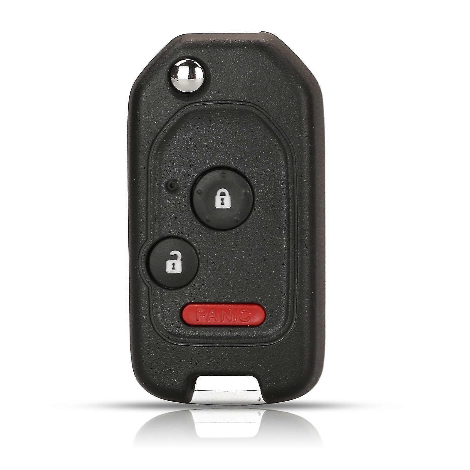 Update Modified 3/4 Buttons Car Key For Honda Accord Pilot Cr-v Key Housing Civic Insight Ridgeline 2003-2013