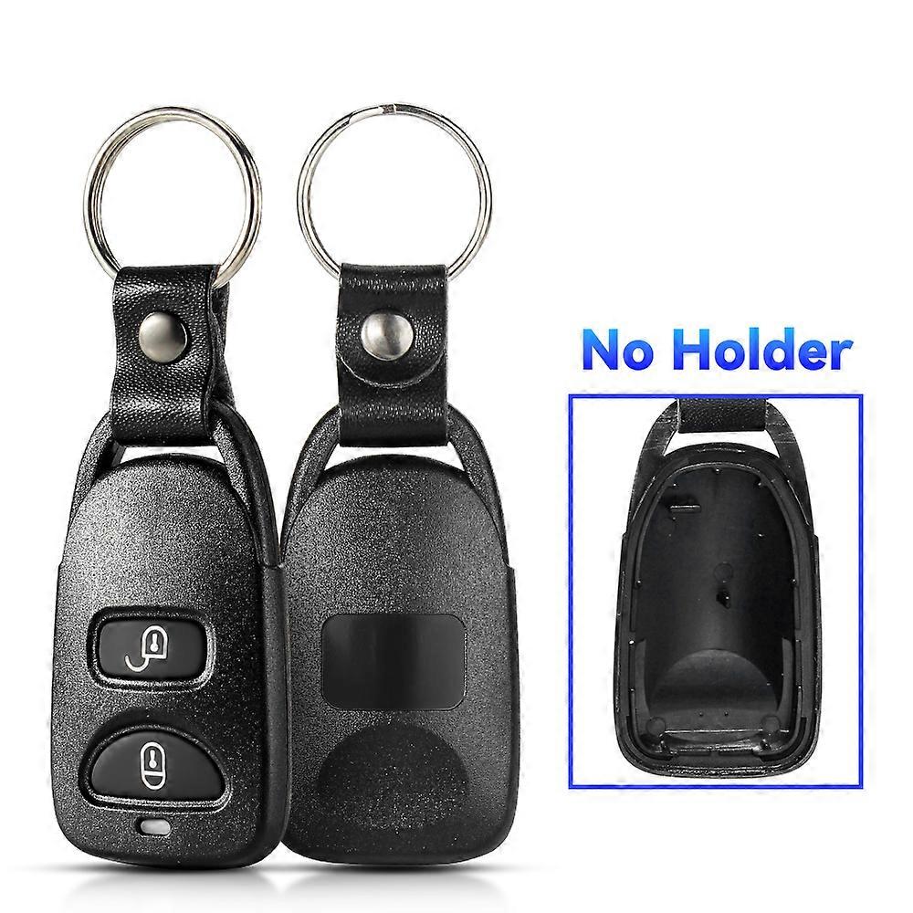 For Hyundai Elantra Sonata Santa For Kia Carens Replacement Remote Car Key Shell Case Fob 1/2/3/4 Buttons Keyless Entry