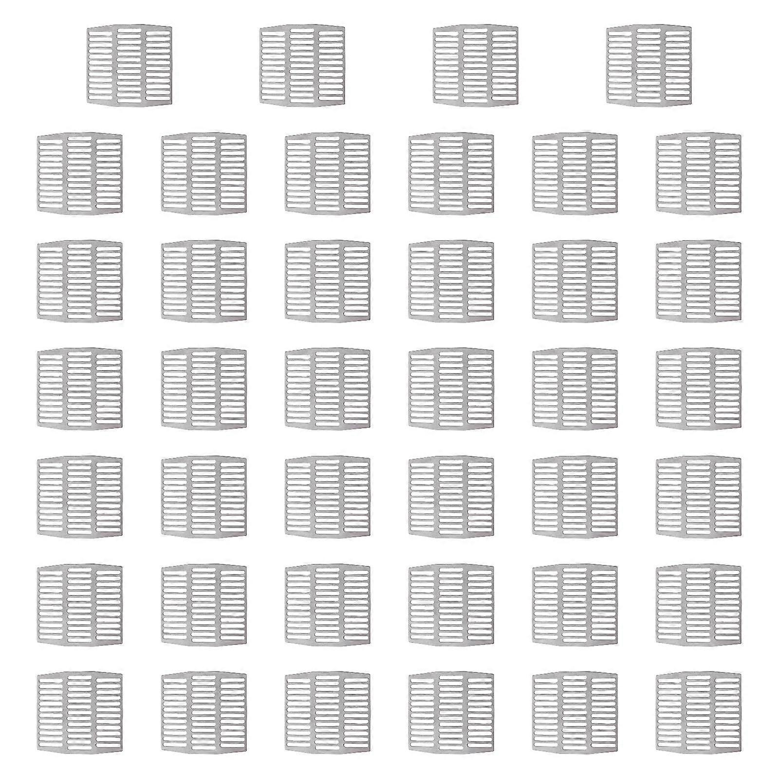 40Pcs Stainless Steel Brick Weep Hole Covers Replacement Wall Cracks Inserts