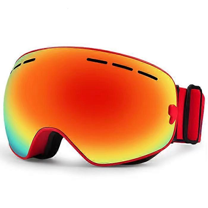 Rot Winter Outdoor Winddichte Ski UV Schutzbrille