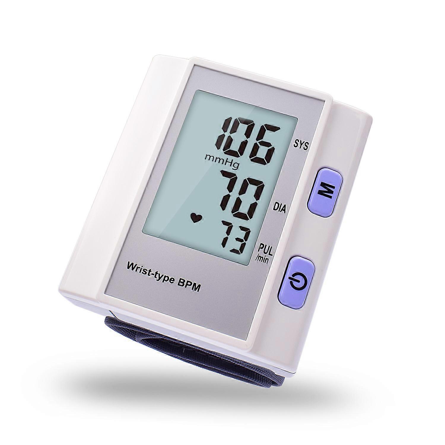 Wrist-type high-precision blood pressure measurement medical manometer hypertension device suitable for home monitoring