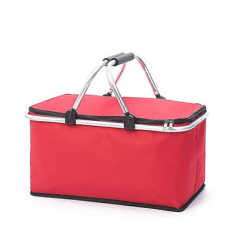 30l Premium Extra Large Cooling Cooler Cool Bag Insulated Folding Box With Carry Handle Cool Hamper Bag