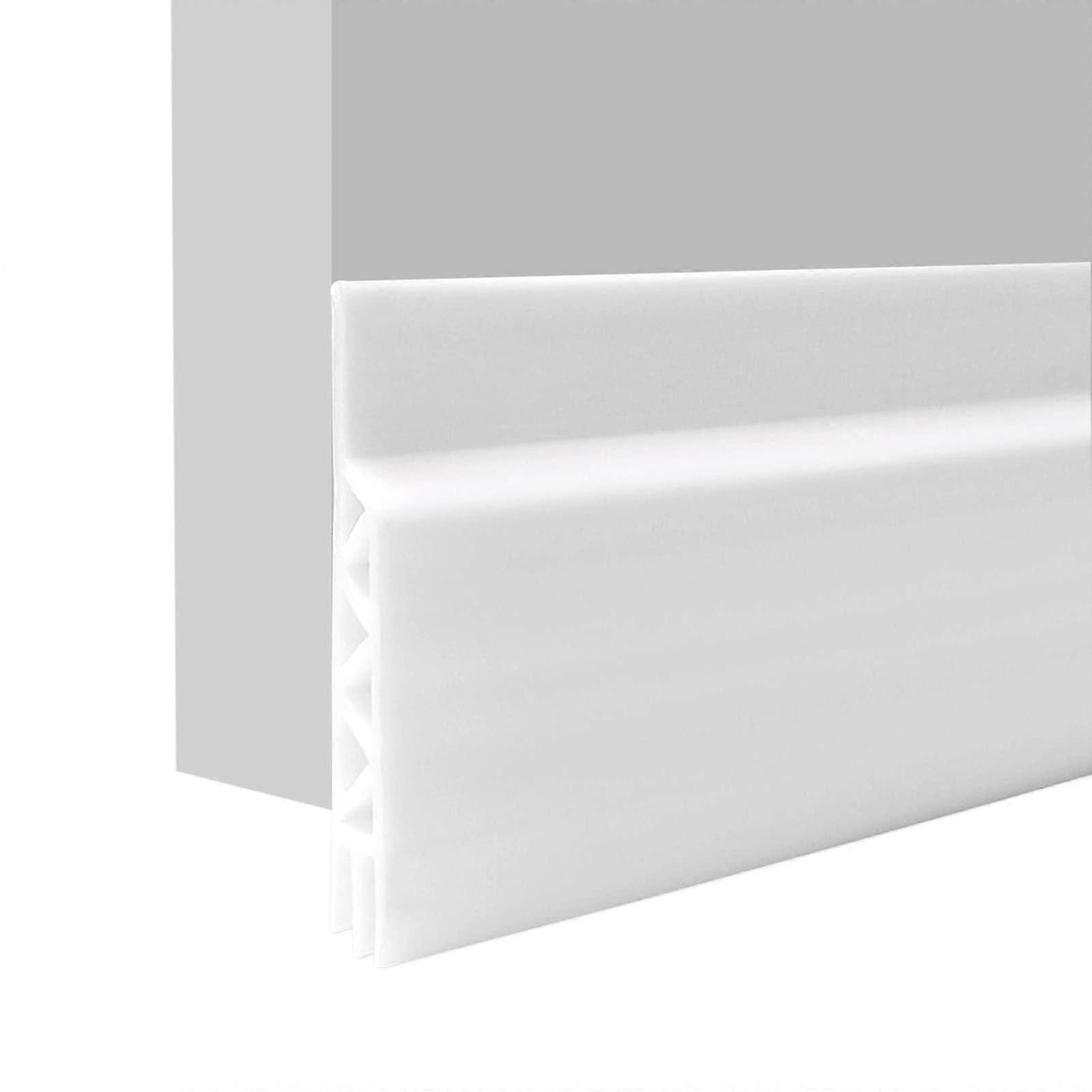 Door Bottom Draft Seal, Self Adhesive Draught Excluder Strip For Front Door Bottom, Mice Door Blocker Strips Soundproof Weather Stripping