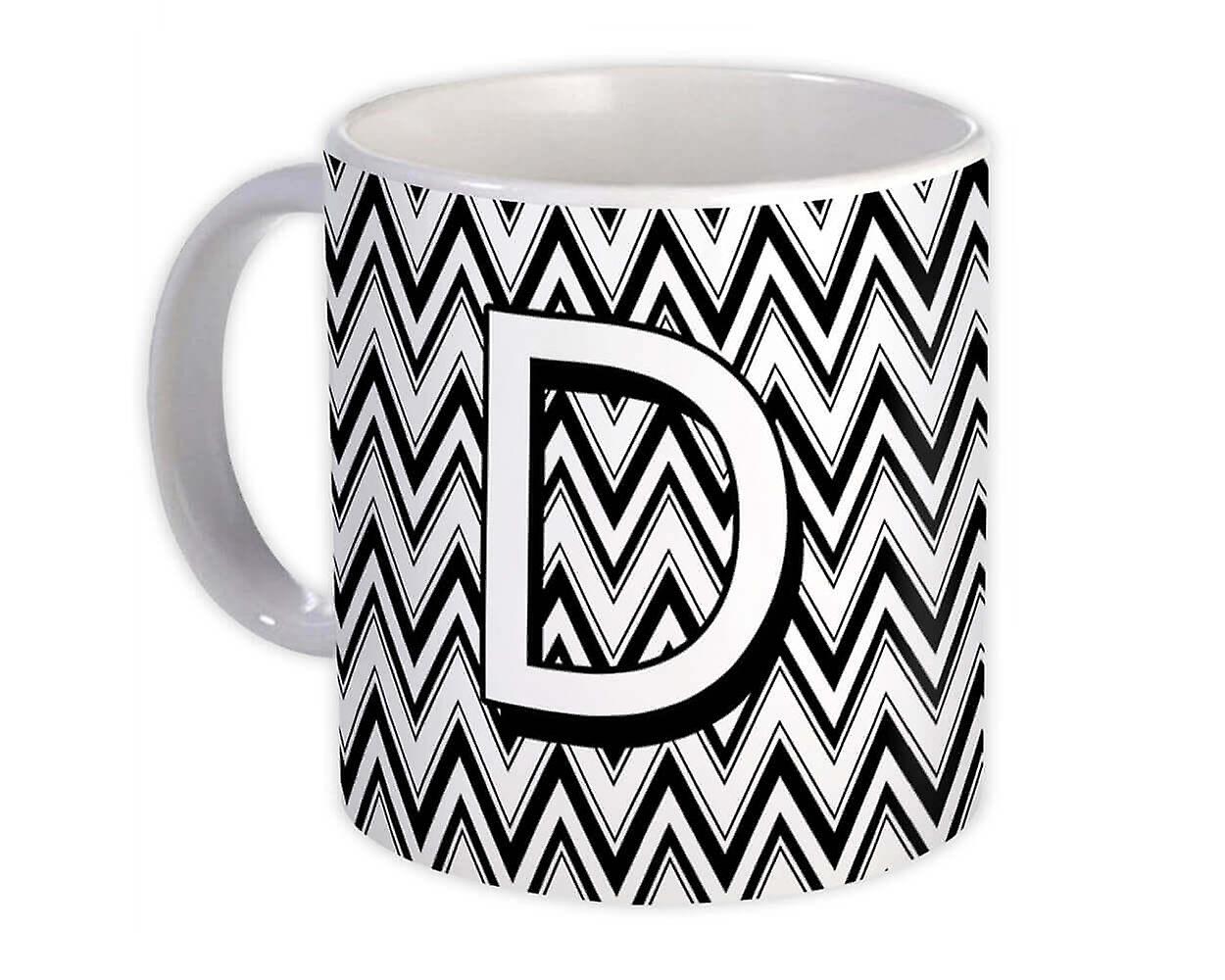 Lahjamuki: Monogrammi D-kirjaimen aakkoset