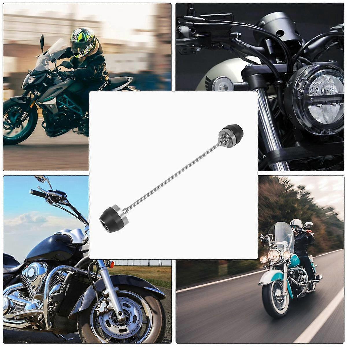 Motorcycle Front Axle Front Fork Collision Slider Wheel Protection Axle Block for TRIDENT 660 2021