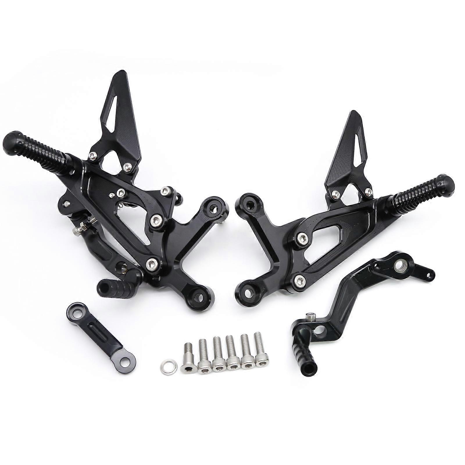 450rr CNCアルミニウムモーターラッドのシュティフテrckwrtsのペグのフッテヒンテレスサッツペダル