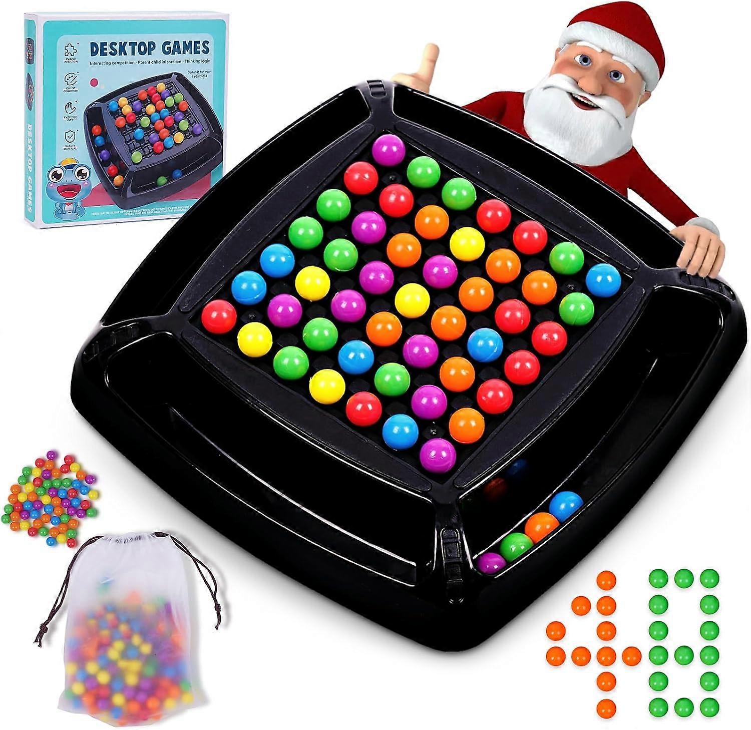 48-241Pcs Beads Intellectual Chessboard Strategy Board Games Chess Board for Kids & Adults